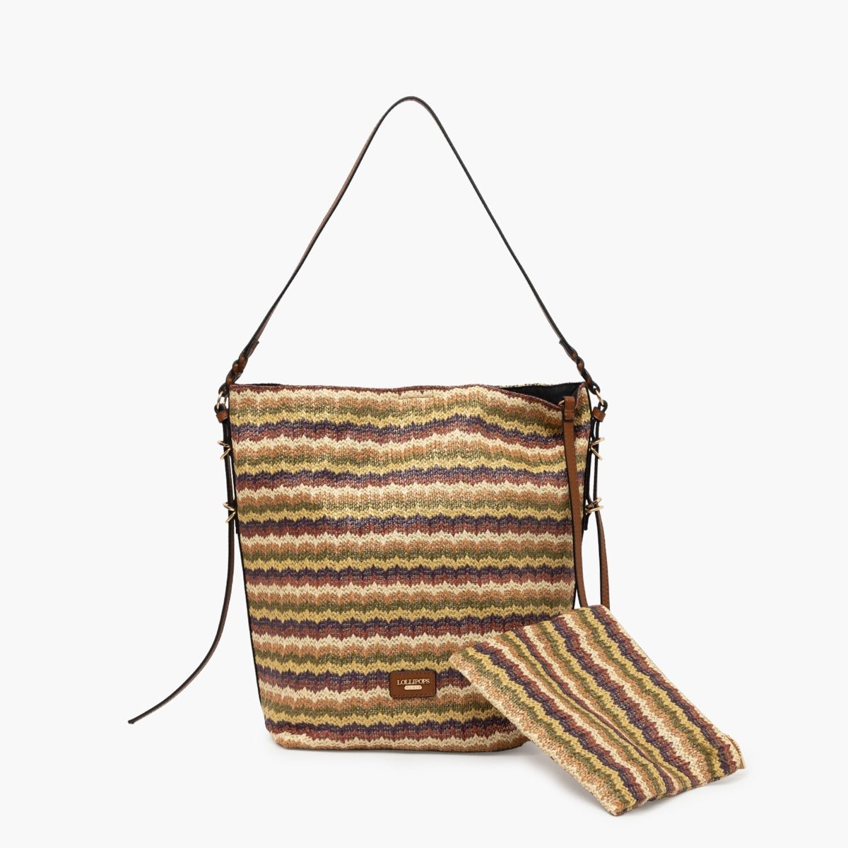 Sac hobo S-Ringo multicolore, LOLLIPOPS