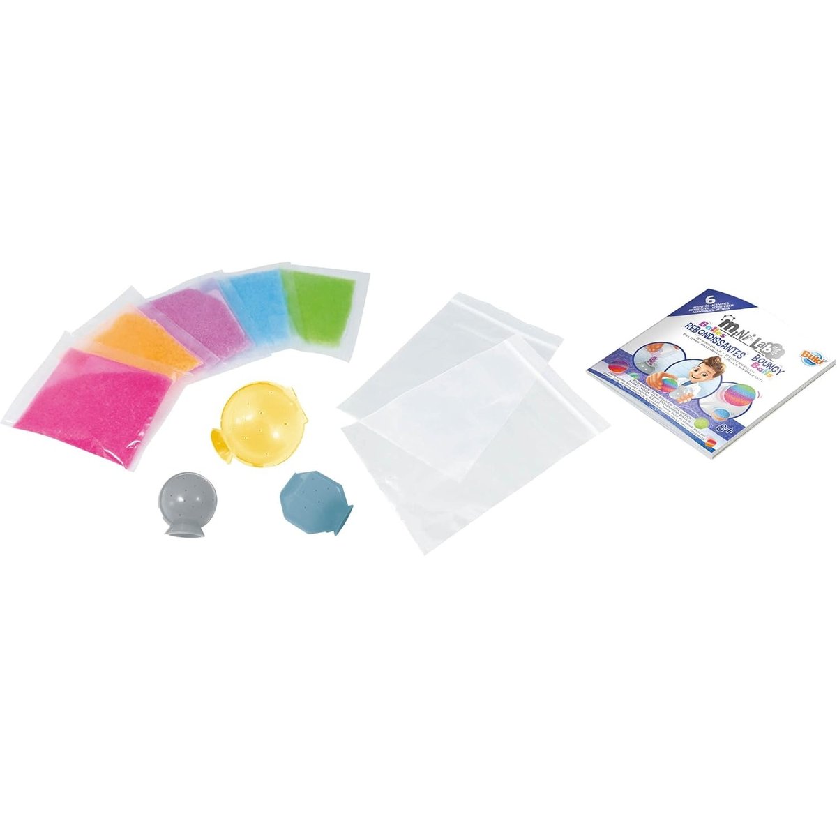 Mini Lab Balles rebondissantes bleu, BUKI FRANCE
