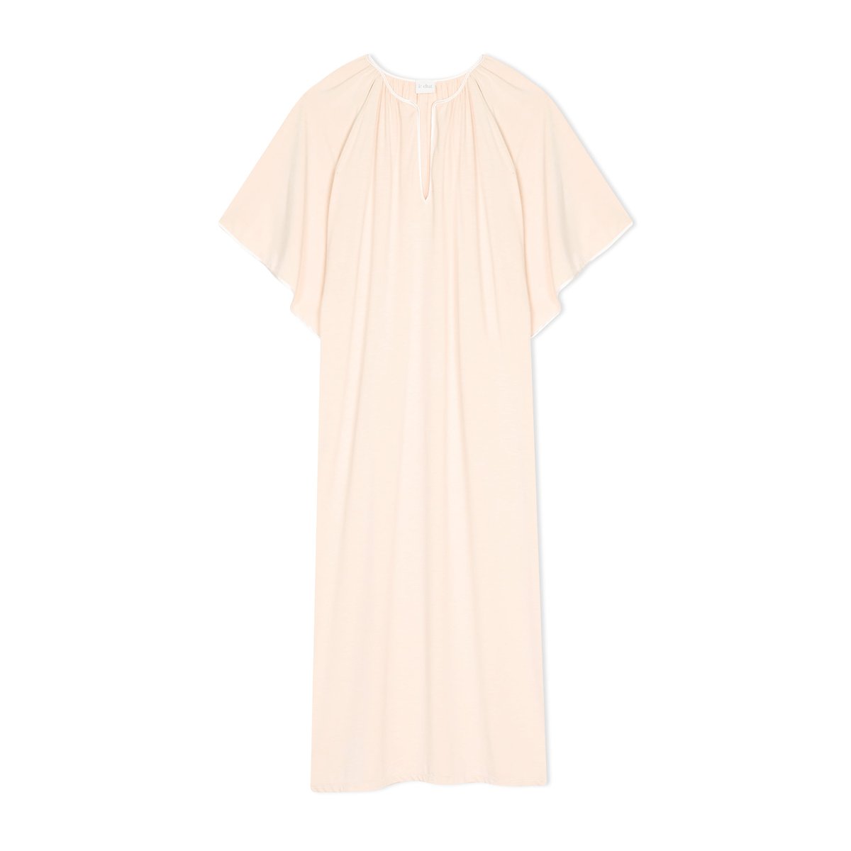 Robe en modal NINA 240 beige, LE CHAT