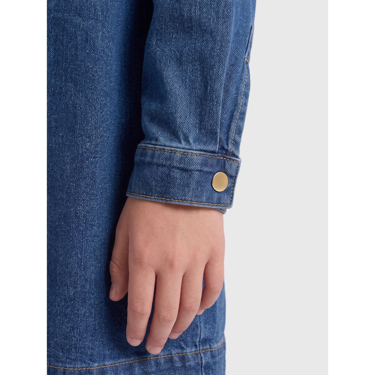 Robe En Denim medium blue denim, KIDS ONLY