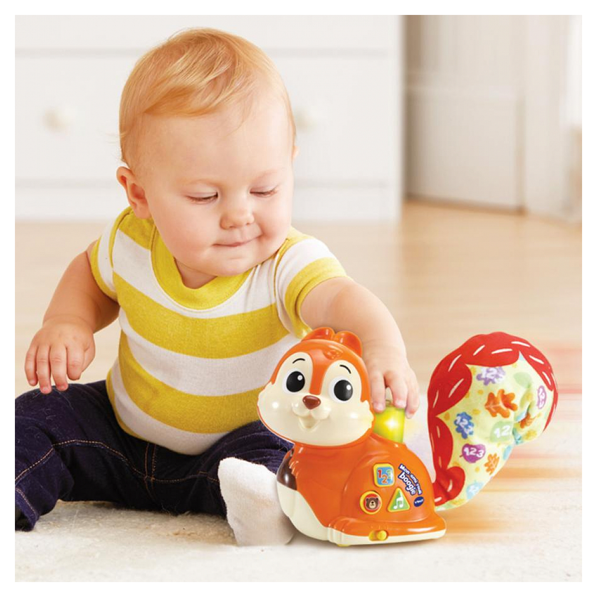 Mon ami rouli boogie ecureuil multicolore, VTECH