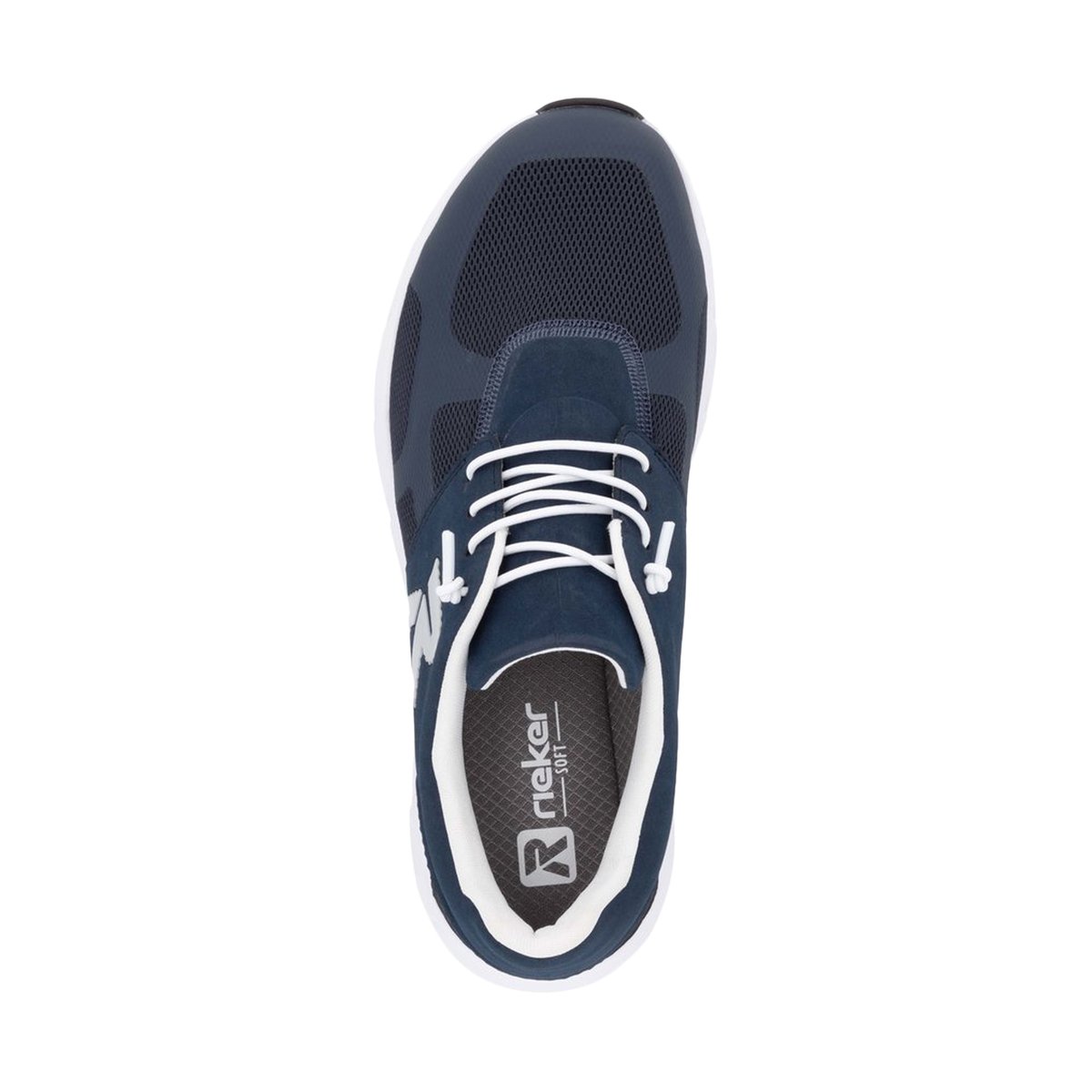 Basket Cuir Namur bleu, RIEKER