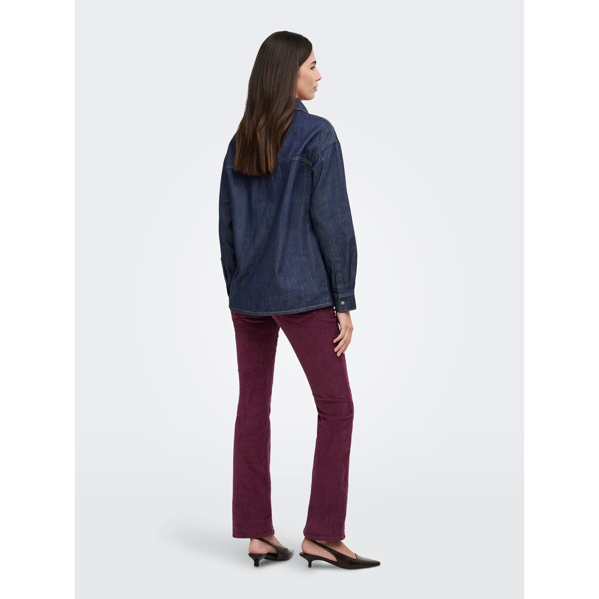 Chemise En Denim dark blue denim 1, ONLY