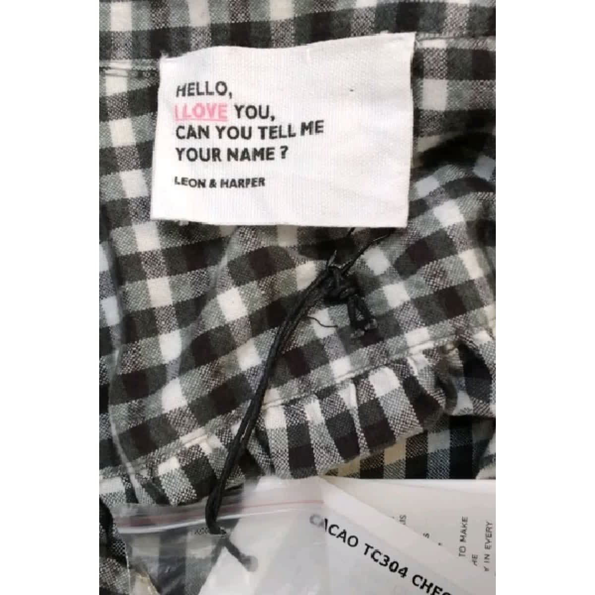 Chemise - Très Bon État noir, LEON & HARPER