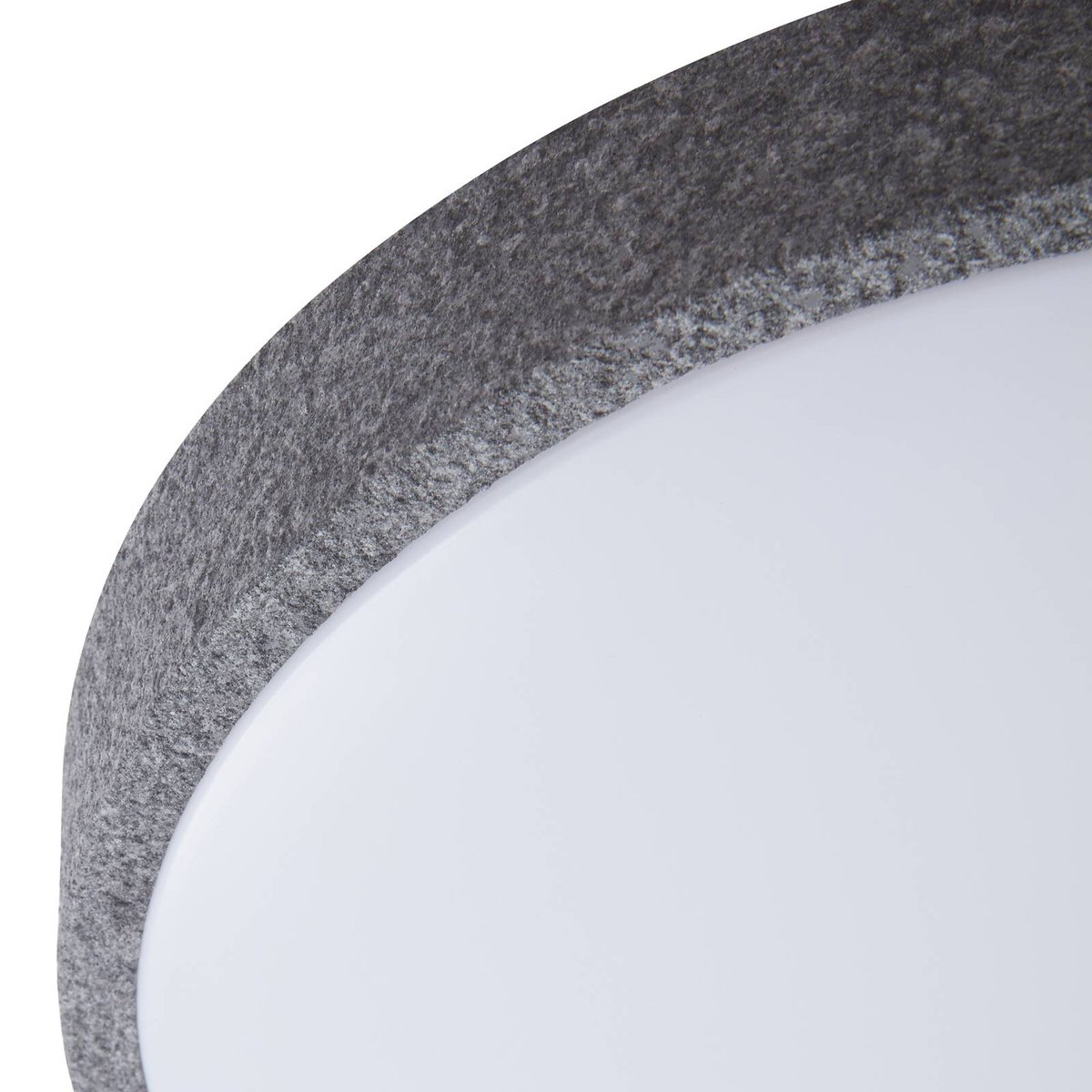 Plafonnier connecté en métal moderneLED gris foncé, blanc, LINDBY