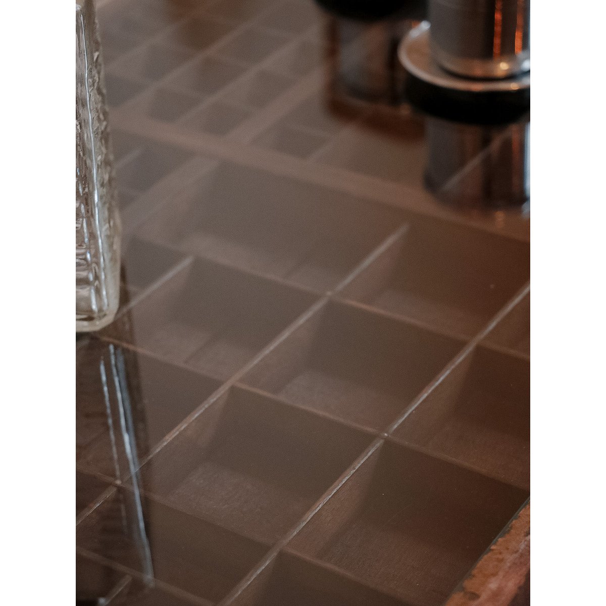 Table basse en bois Donna N°633 - Bon état noir, DEBONGOUT