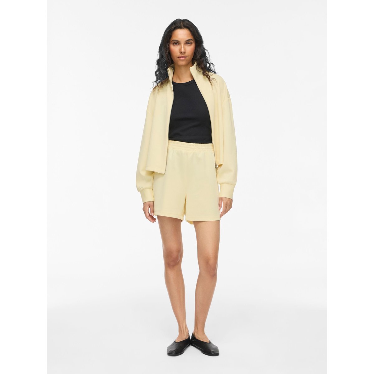 Short jaune - pastel yellow1, VILA