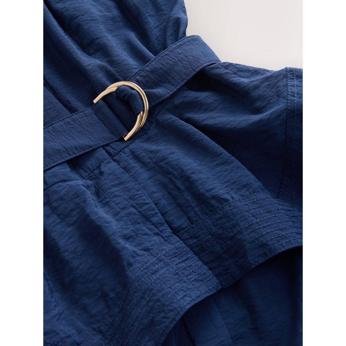 Robe midi 2-en-1 à col v avec ourlet mouchoir bleu, NEXT