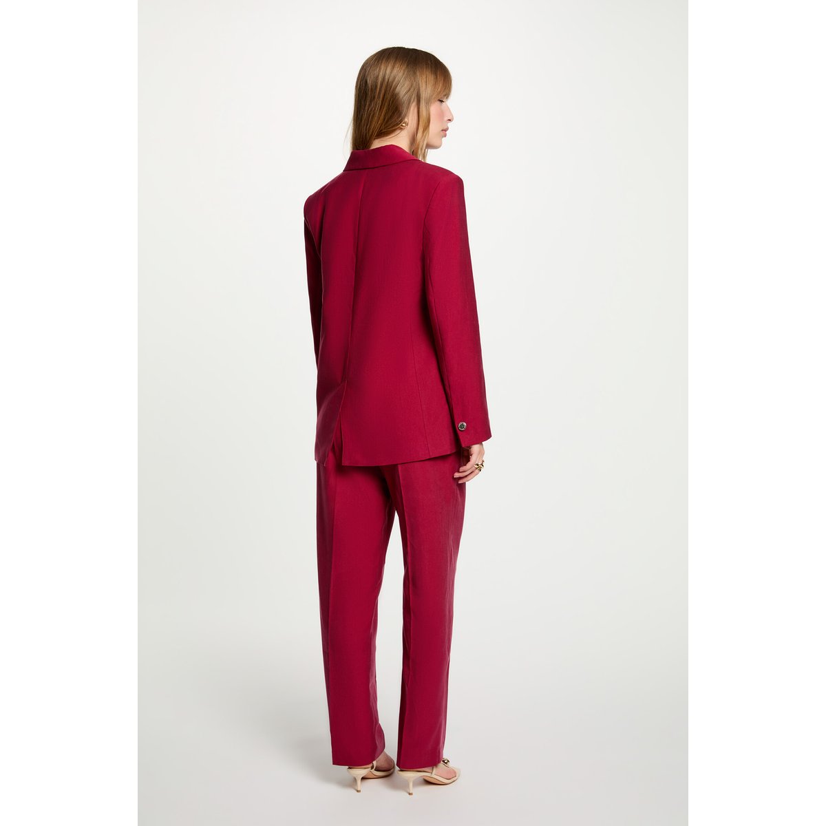 Blazer sans manches bordeaux, MORGAN