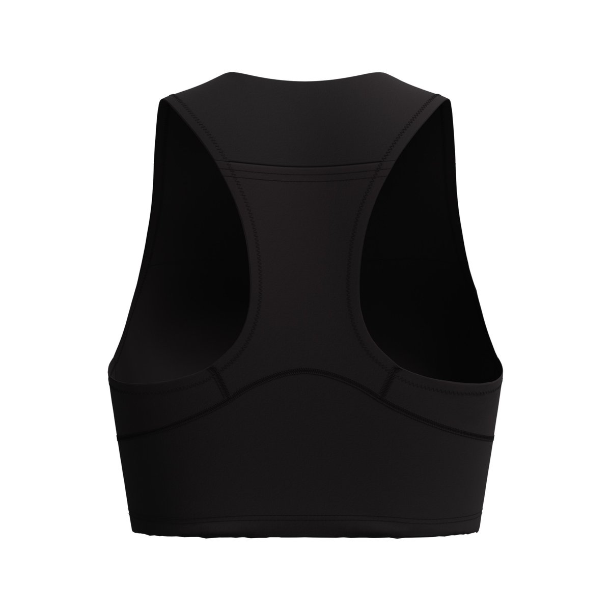 Haut de natation court et uni sans manches à dos nageur OCEAN noir, SPEEDO