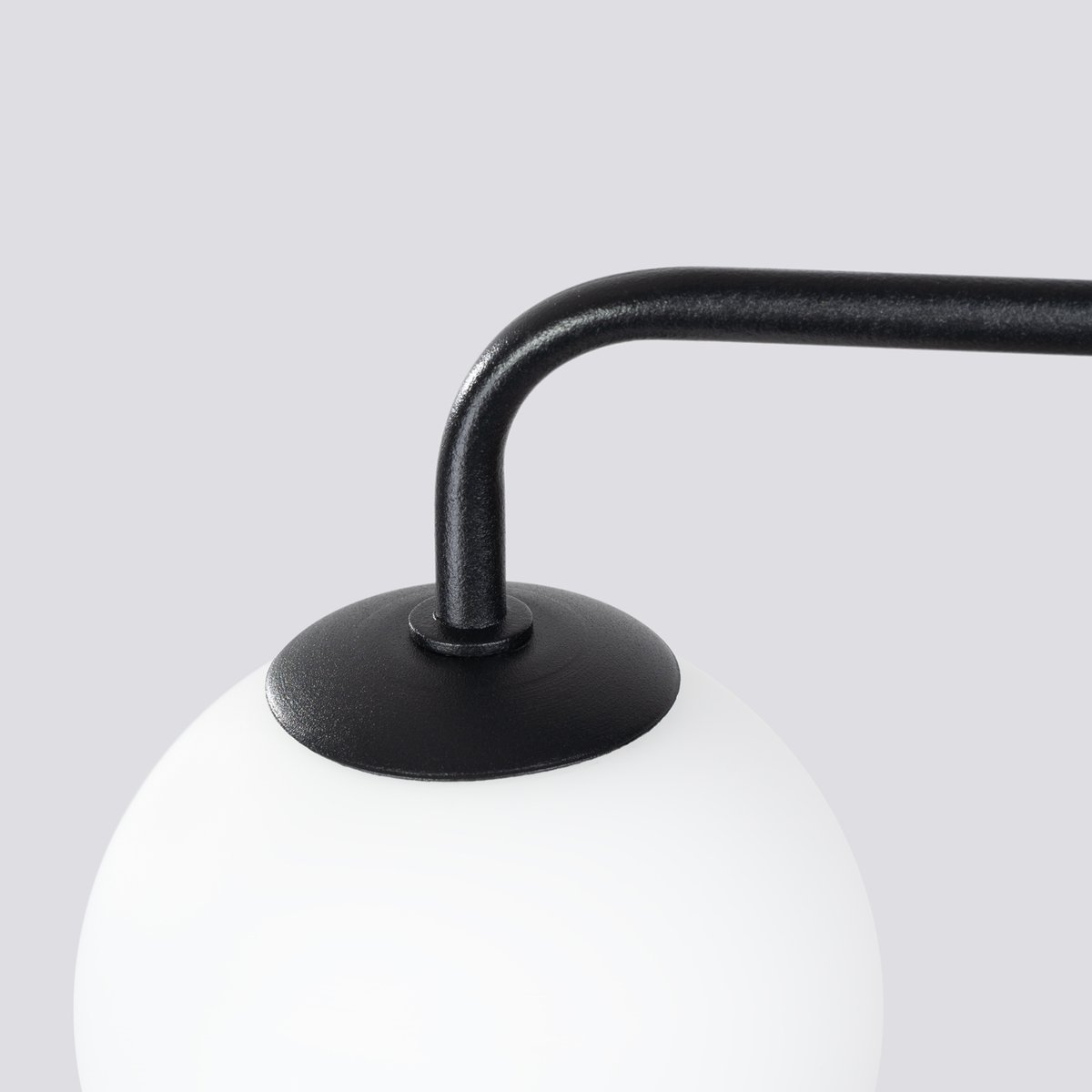 Applique Acier Noir/Blanc G9 1 Astral noir, EDEN