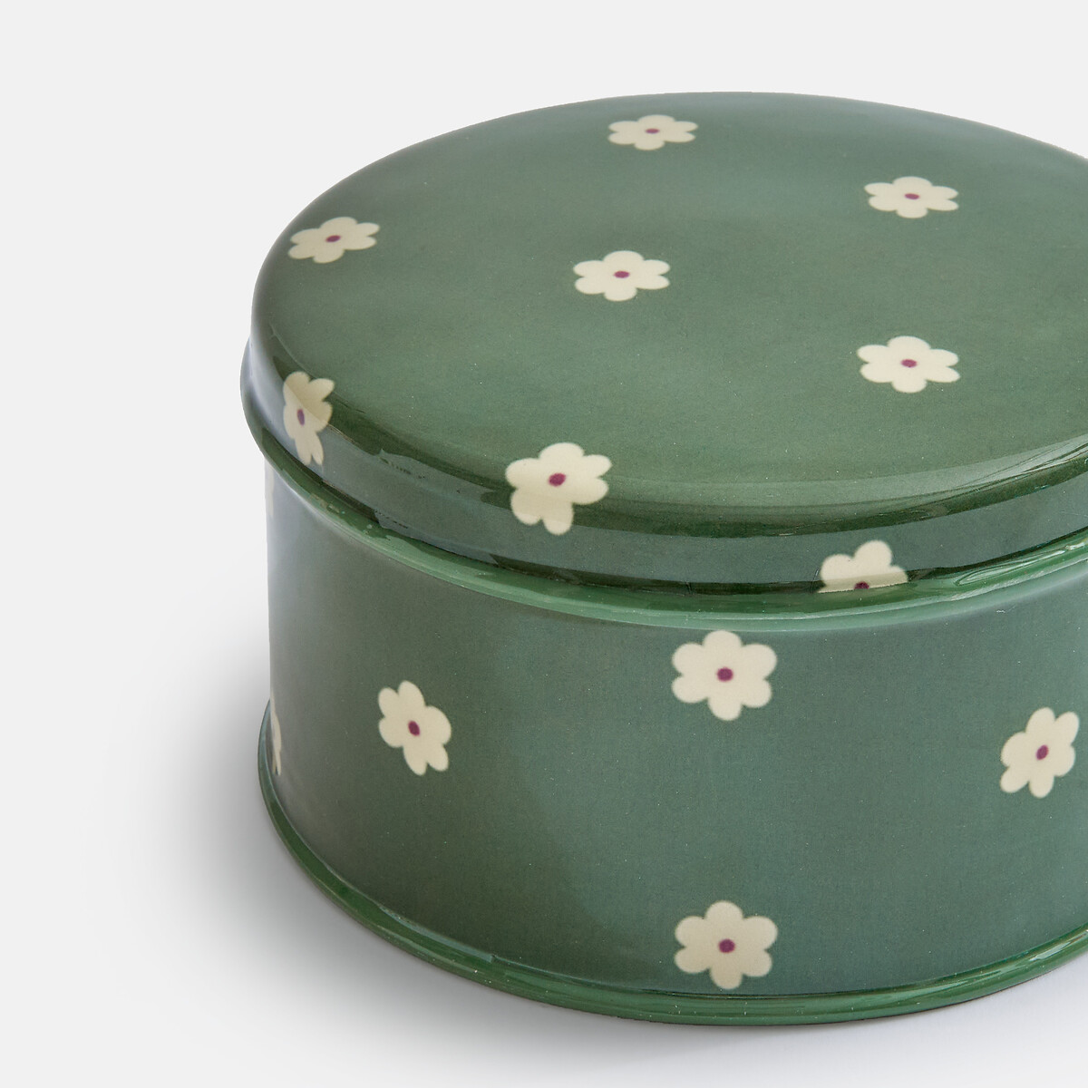 Lote de 3 cajas de almacenamiento de metal, LEIHO estampado multicolor, LA REDOUTE INTERIEURS