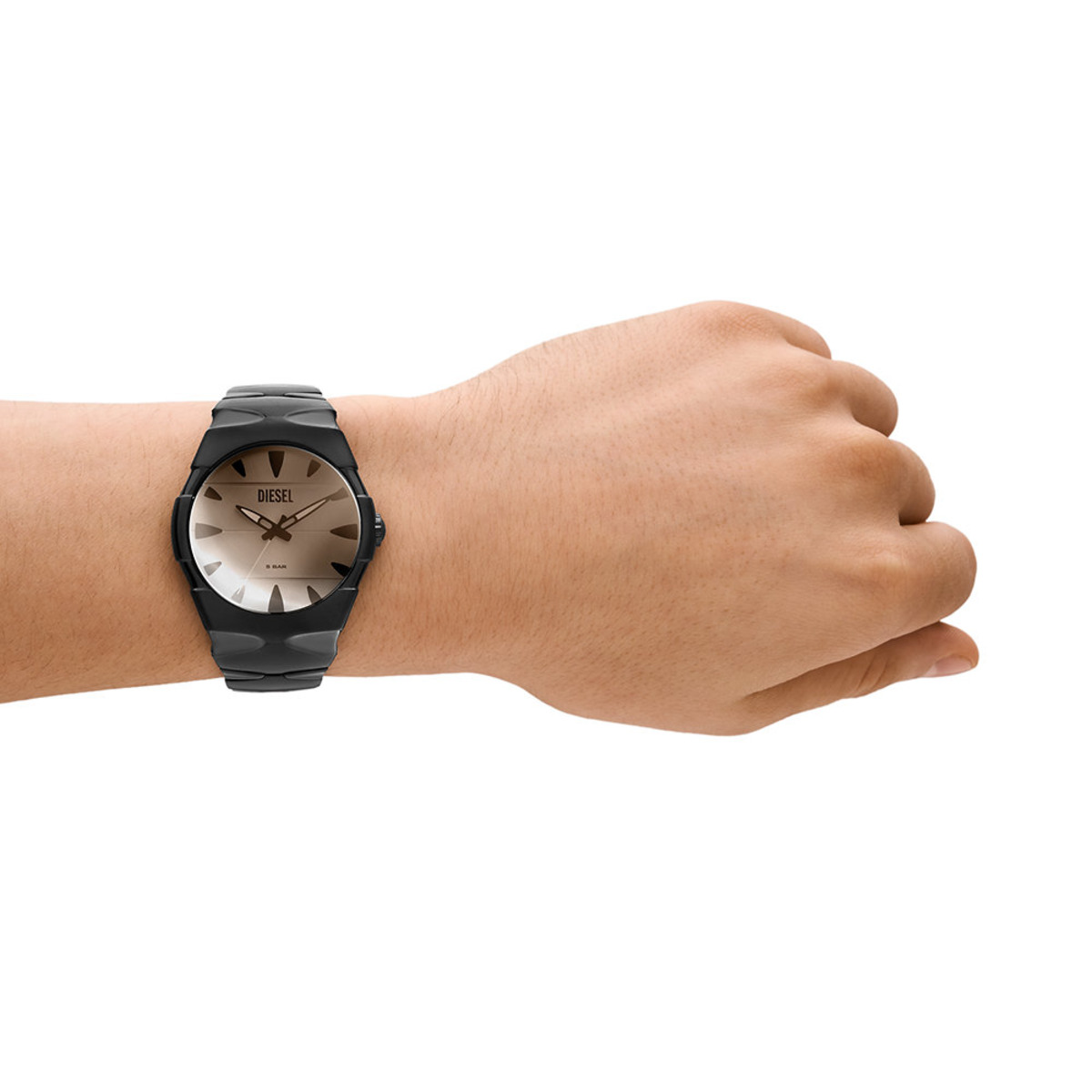 Montre Analogique  D-SRUPTOR noir argenté noir, DIESEL