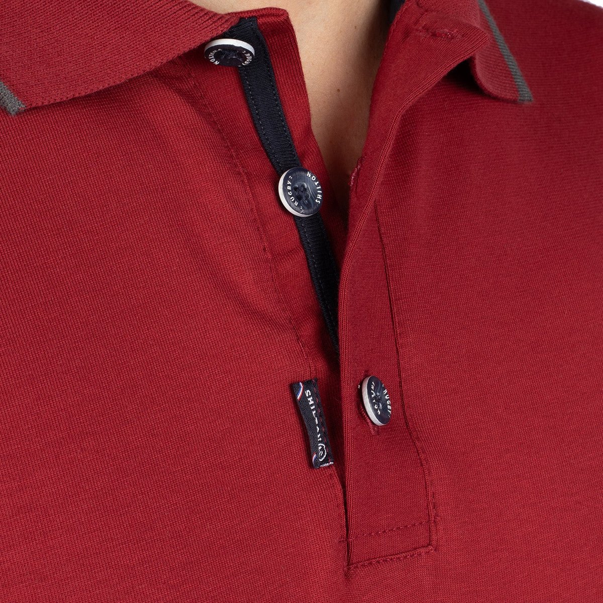 Polo french spirit pétanque rouge, SHILTON