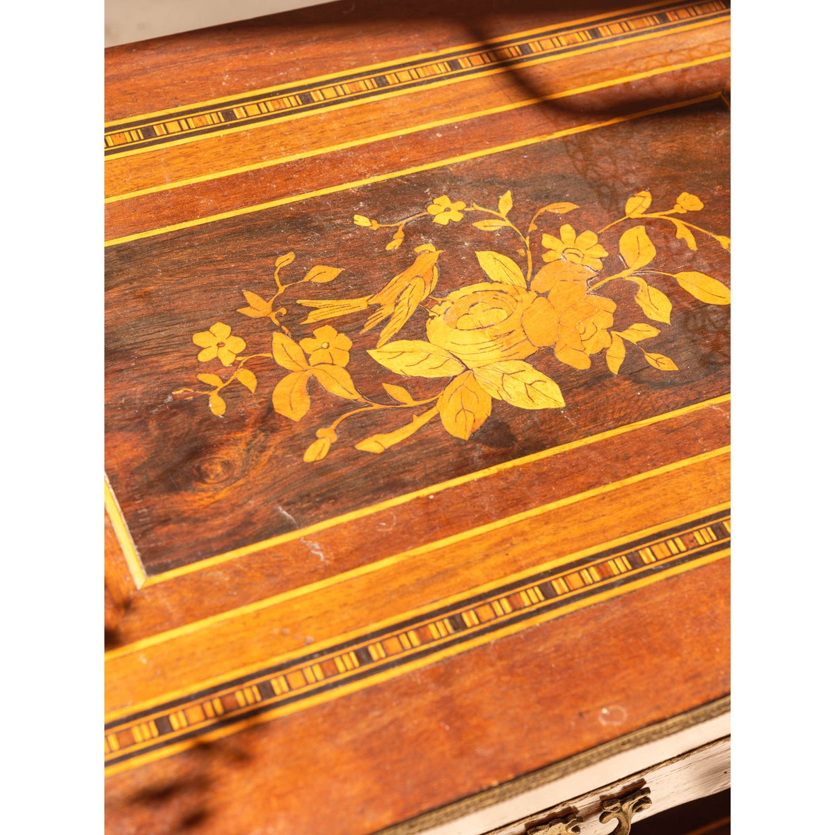Coiffeuse Napoléon III en bois Louise N°322 - Bon état bois foncé, DEBONGOUT