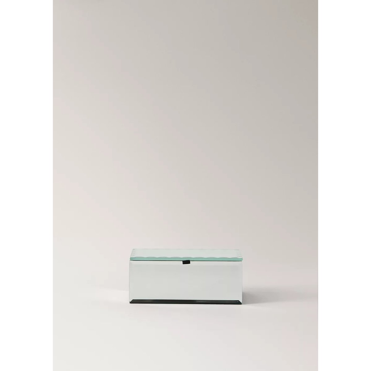 Boîte rectangulaire effet miroir argent, MANGO HOME