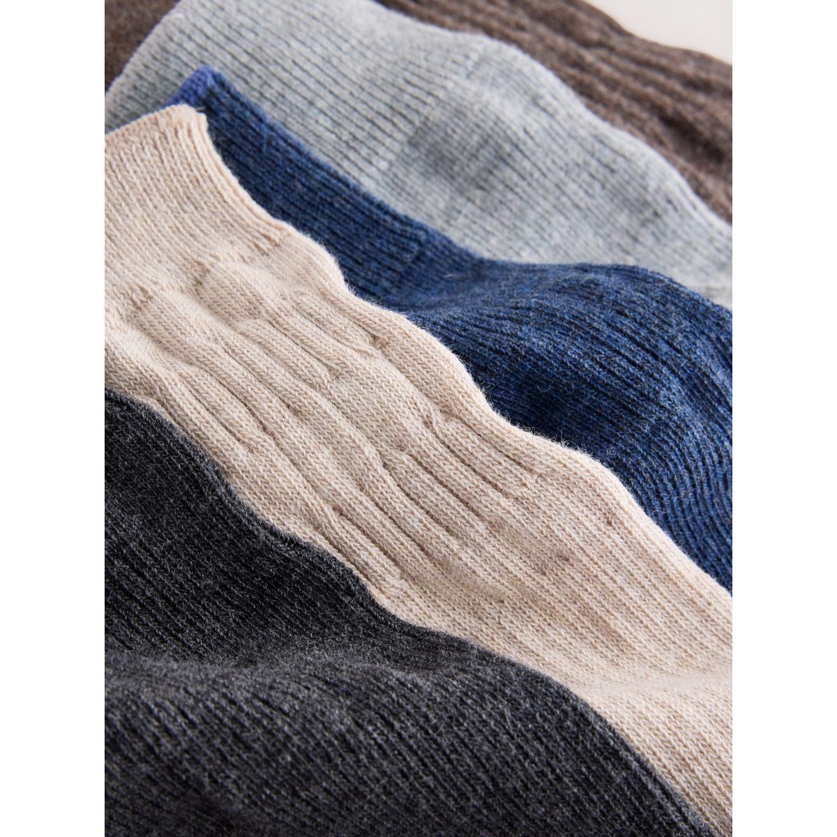 Chaussettes antidérapantes, 5 paires naturel, NEXT