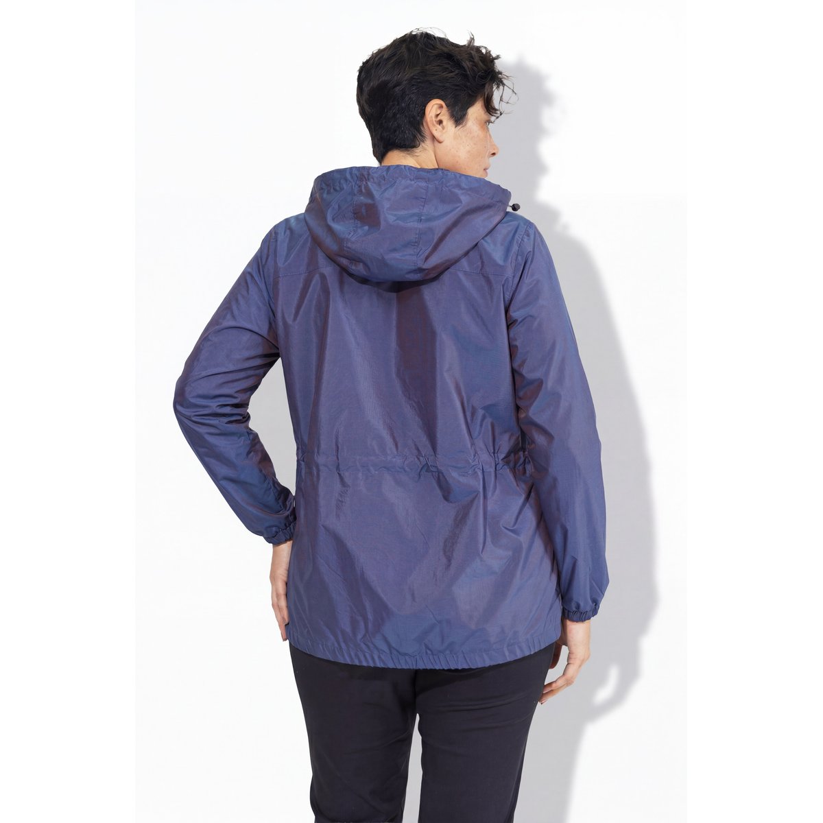 Veste technique capuche violet, ULLA POPKEN