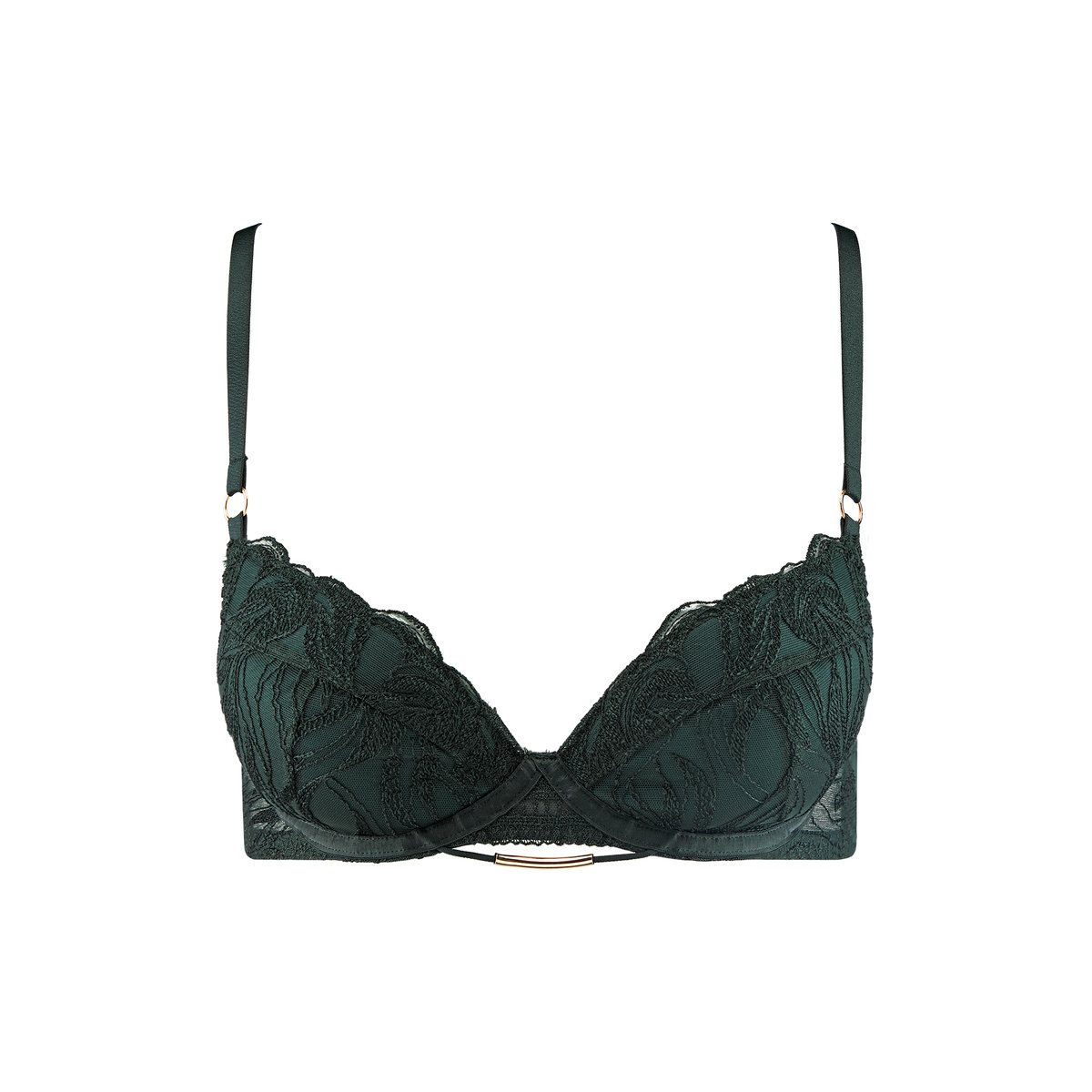 Soutien-gorge Push-up Into The Groove vert, AUBADE