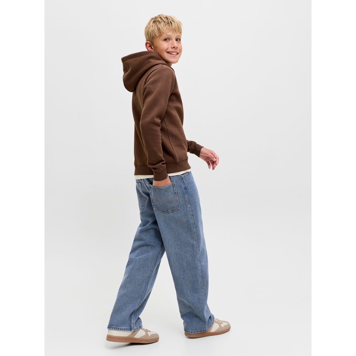 Jean Baggy Fit blue denim, JACK & JONES JUNIOR