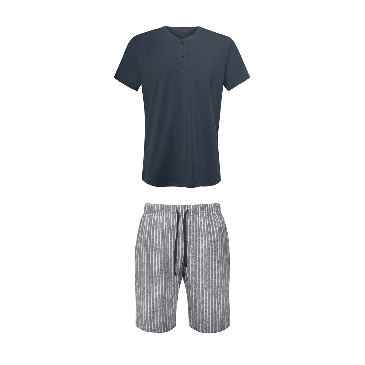 Pyjama short t-shirt HECTOR gris, LISCA