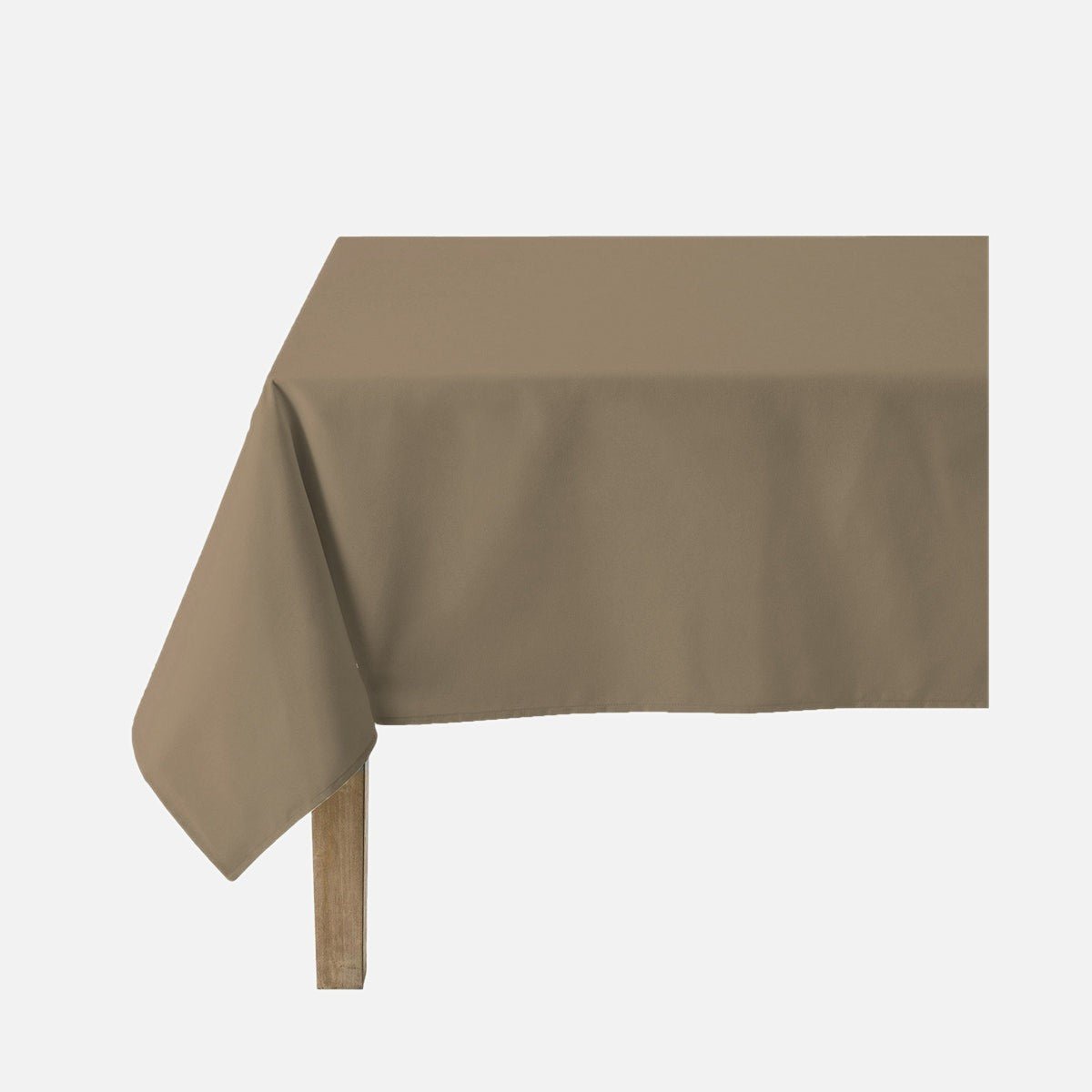 Nappe rectangulaire LA LILLOISE gris taupe, COUCKE