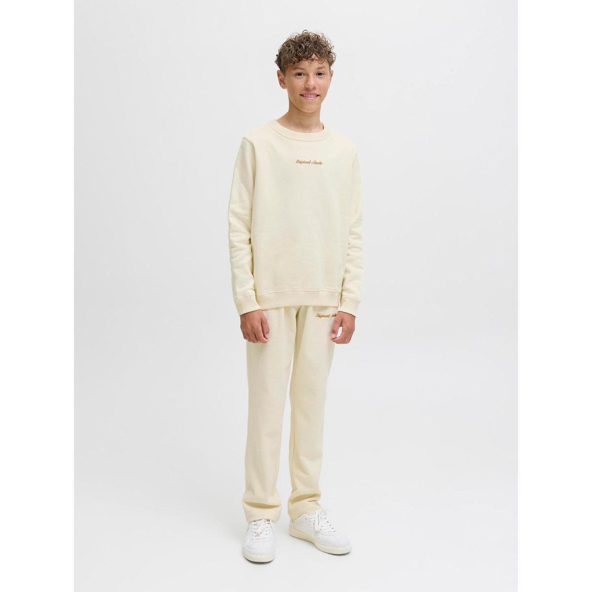 Sweat-Shirt antique white, JACK & JONES JUNIOR