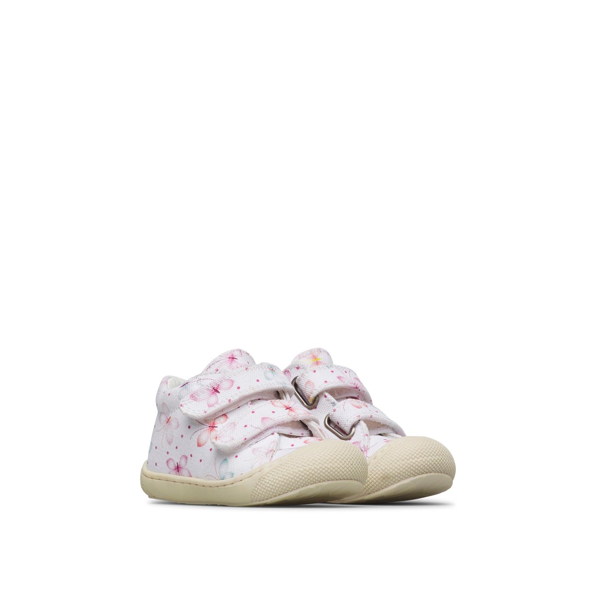 Chaussures premiers pas en tissu COCOON VL blanc-, NATURINO