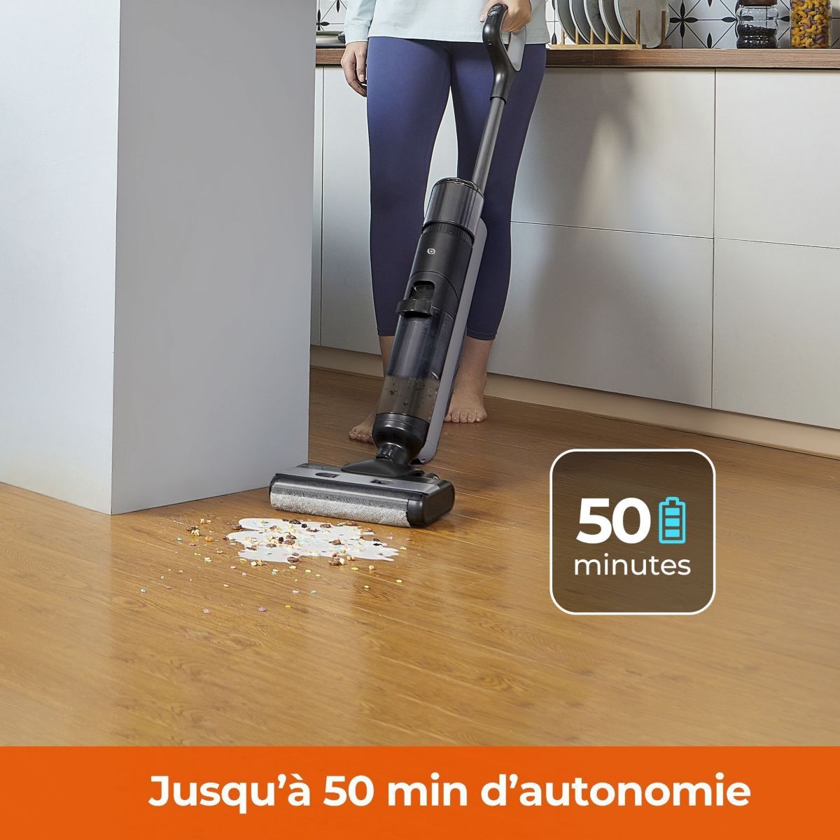 Aspirateur laveur ECFWVC200 couleur unique, ESSENTIEL B