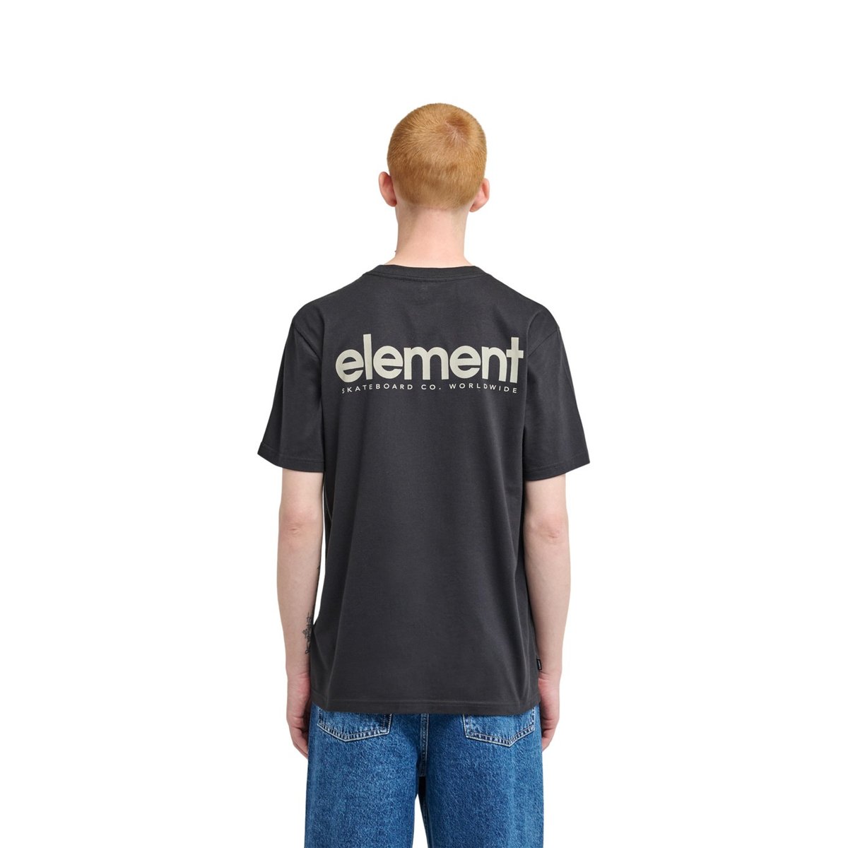 T-shirt à manches courtes LOWCASE BP noir off black, ELEMENT