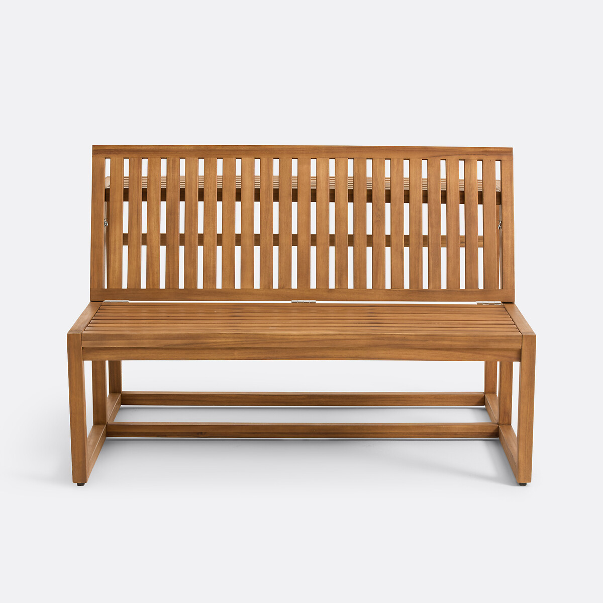 Talia Solid Acacia Garden Table Bench acacia, LA REDOUTE INTERIEURS