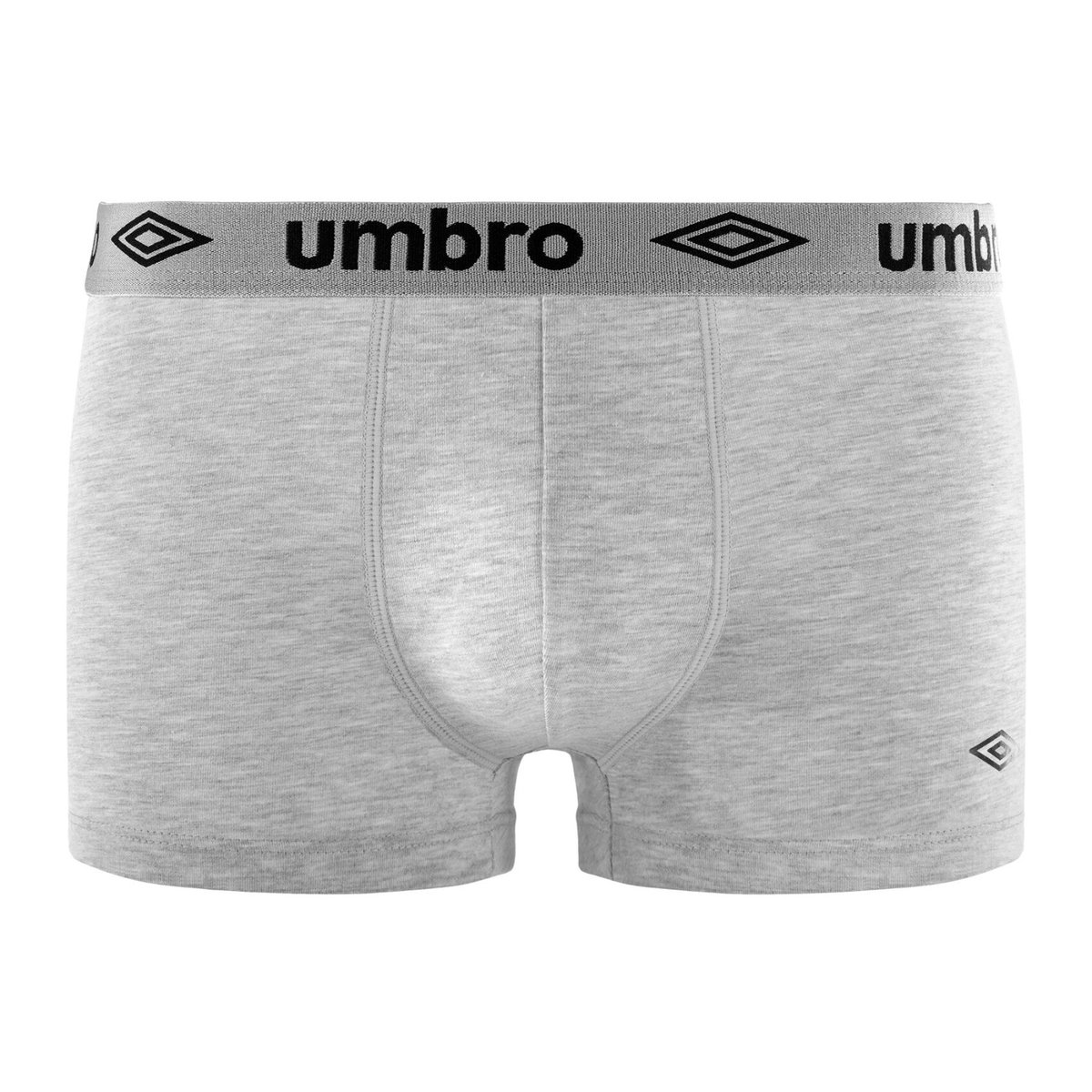 Lot De 8 Boxers Coton noir/blanc/bleu/gris chiné/rouge/jaune, UMBRO