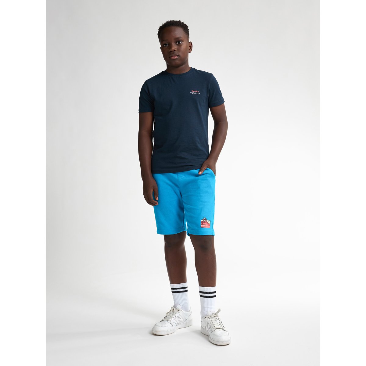 Short de jogging sapphire bleu dark aqua, PETROL INDUSTRIES