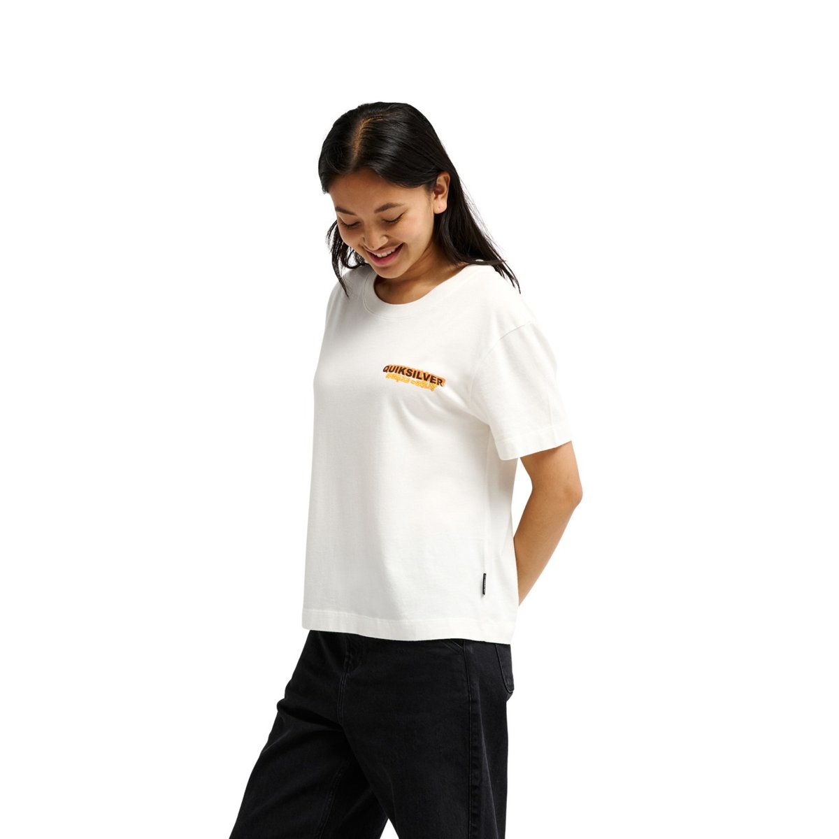 T-Shirt manches courtes STANDARD blanc snow white, QUIKSILVER