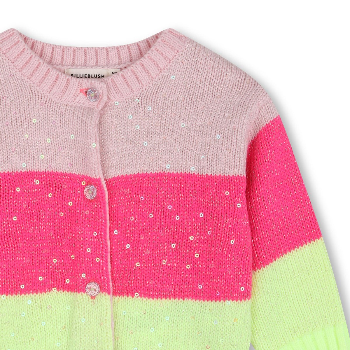 Cardigan en tricot rosee, BILLIEBLUSH