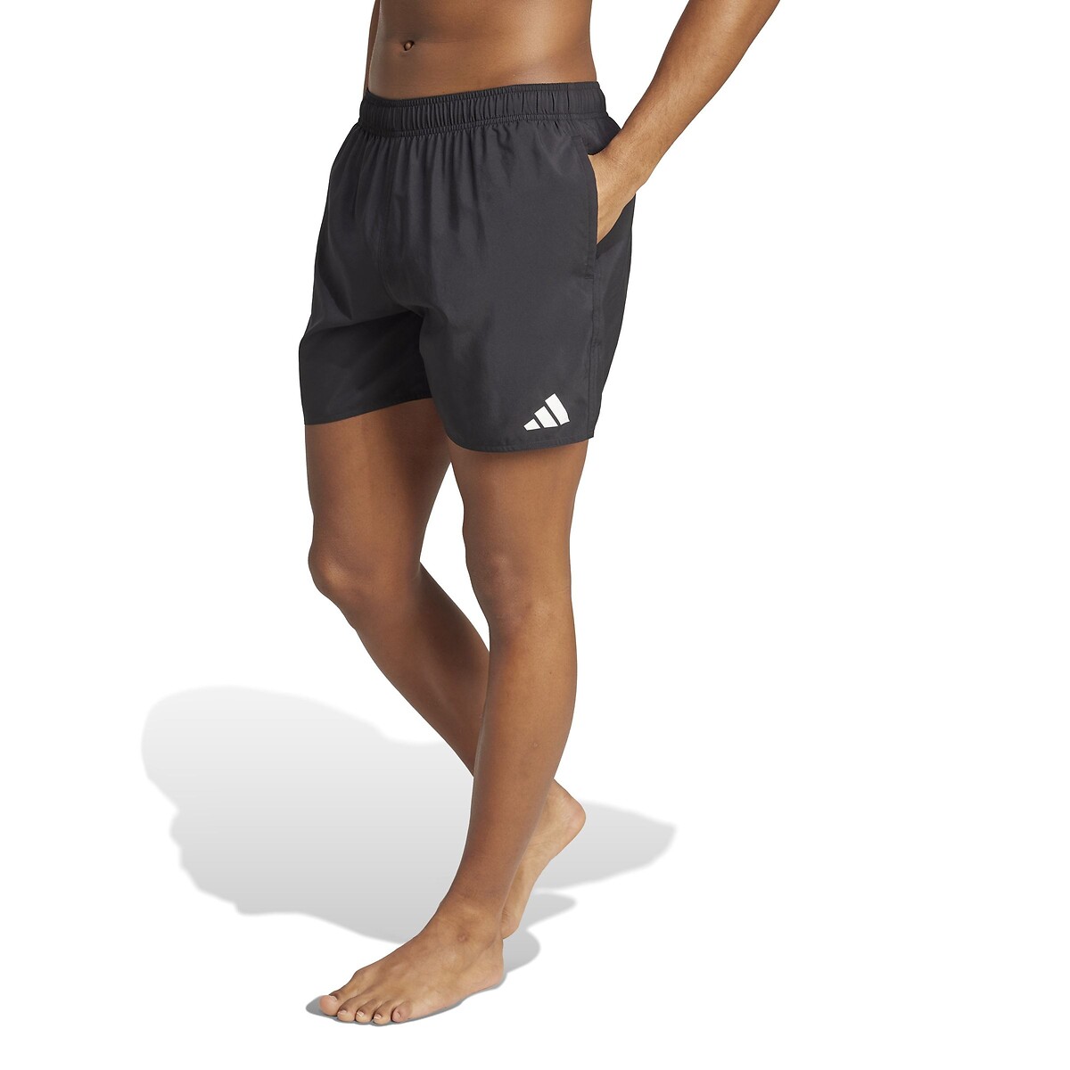 Shorts da bagno tinta unita nero , adidas Performance