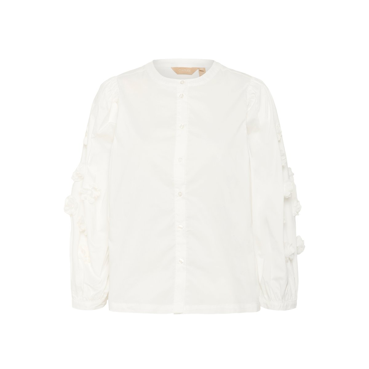 Chemise à manches longues blanc spring gardenia, CULTURE