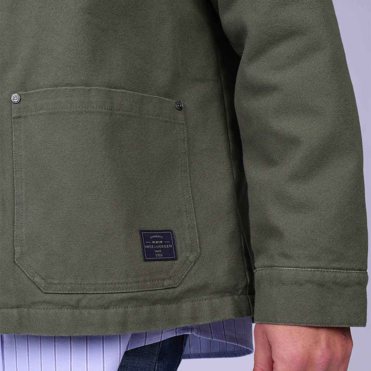 Veste casual Gabain kaki, MISE AU GREEN