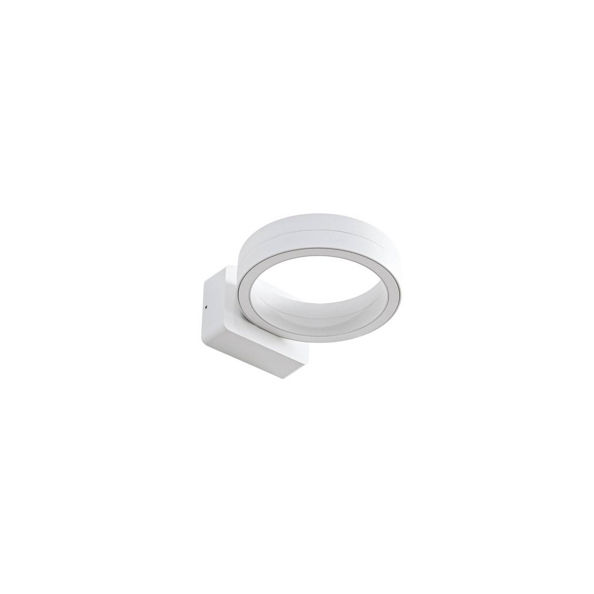 Applique extérieure en aluminium moderneLED blanc, LINDBY