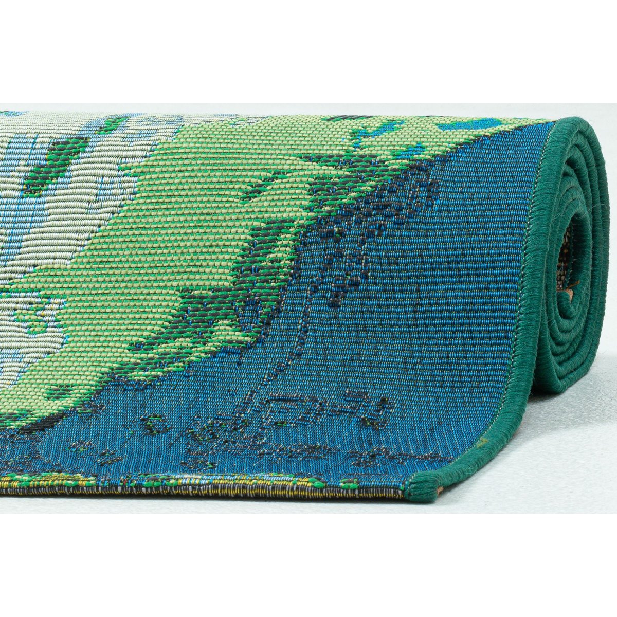 Tapis d'été pour l'intérieur et l'extérieur - RANTUM BEACH multicolore, THEKO