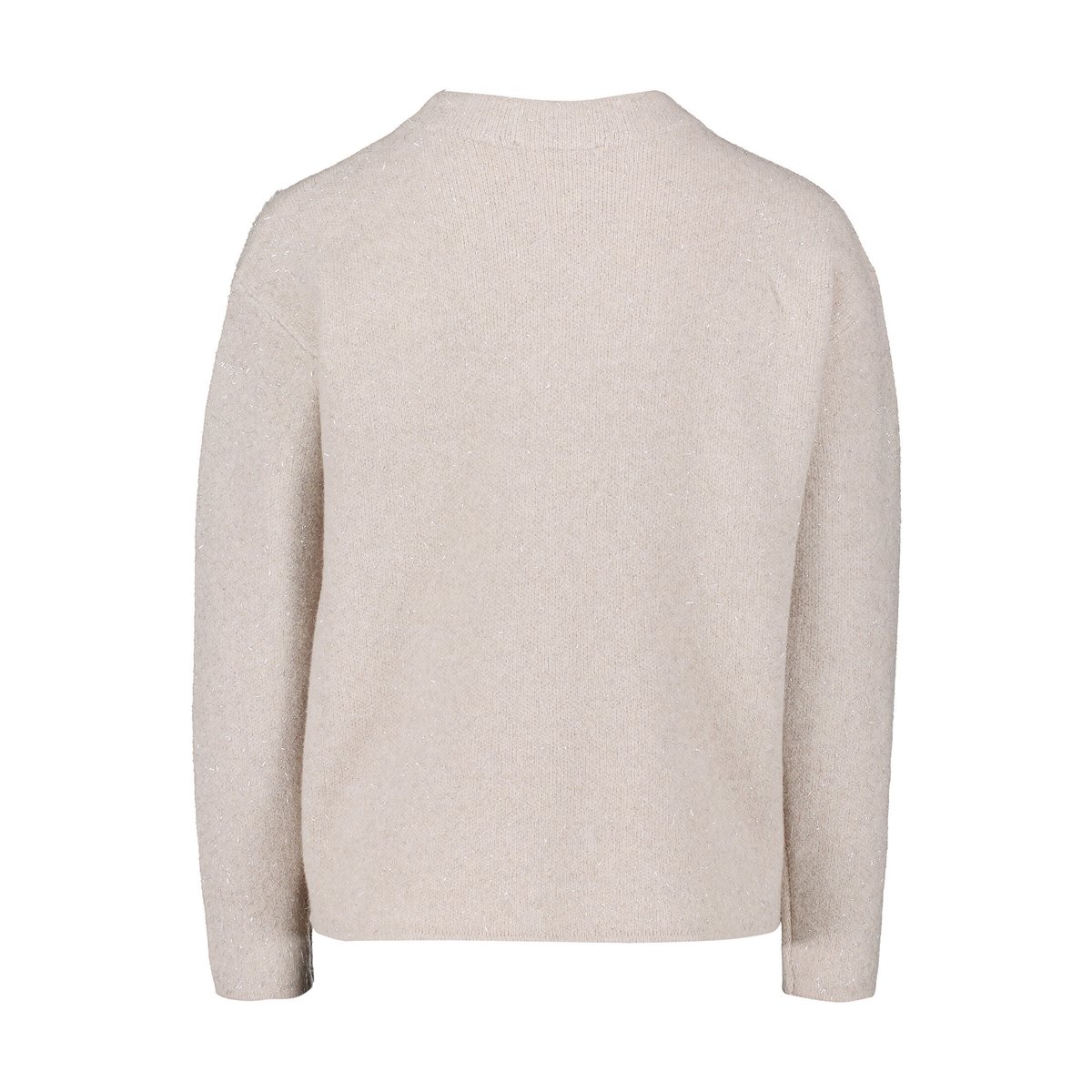 Pull-over en maille à motif jacquard taupe melange, BETTY BARCLAY