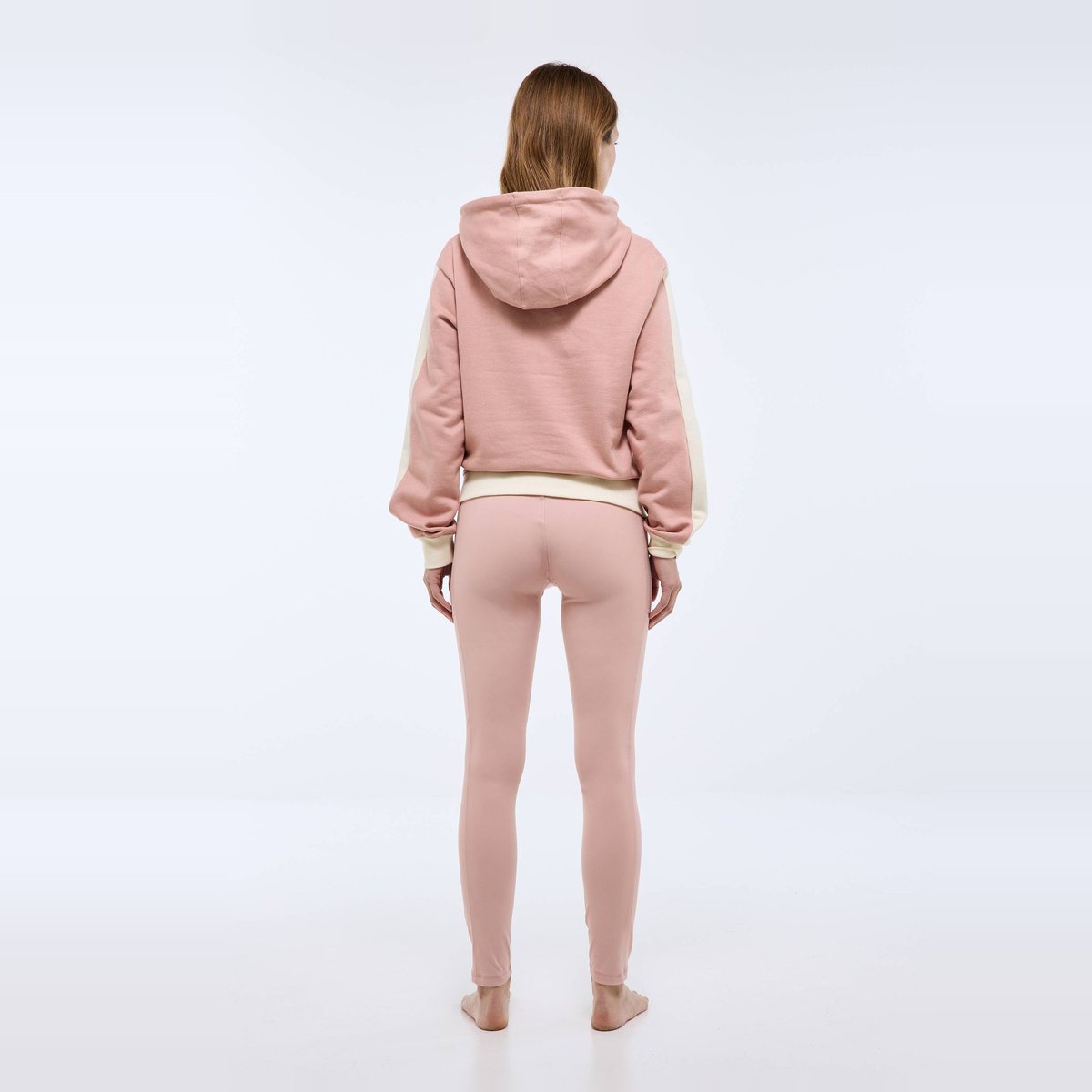 Legging de effet peau de pêche avec poches misty, MONOPRIX