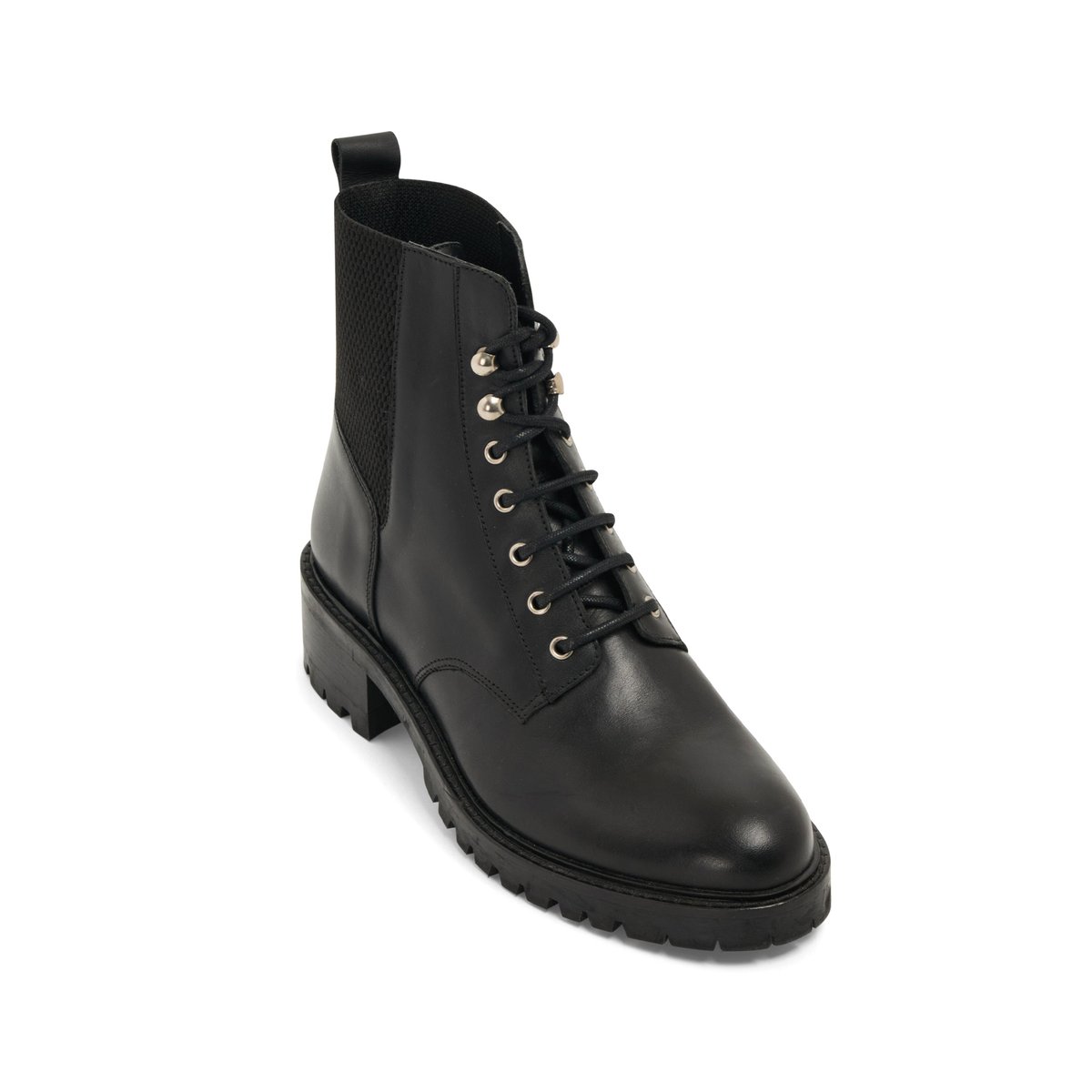 Boots en cuir AZELIE noir, MELLOW YELLOW