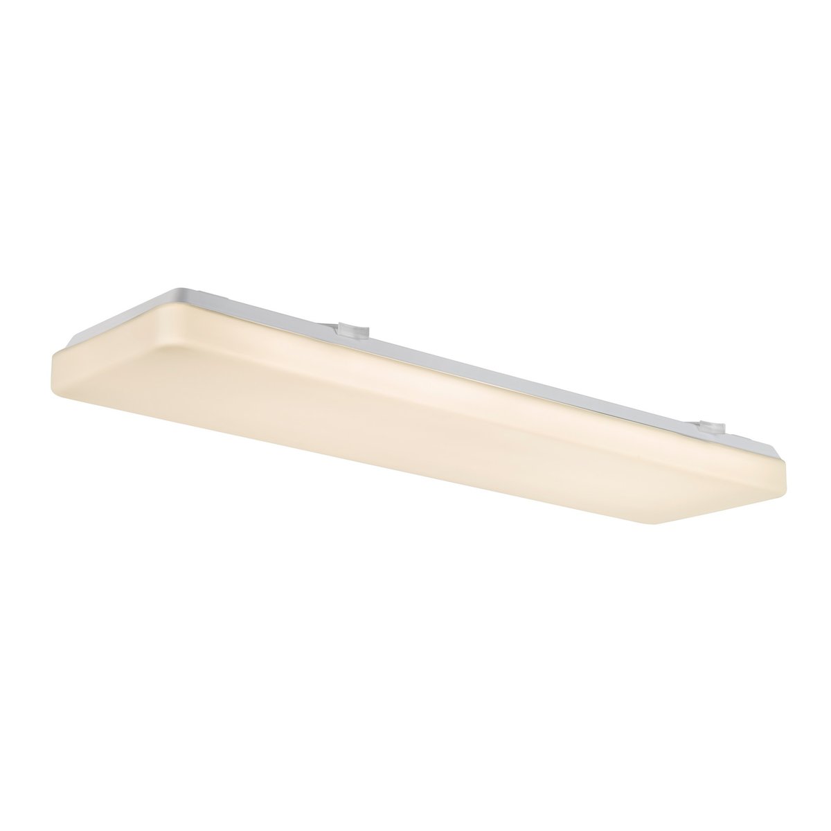 Réglette LED Ultrafine et Rectangulaire pour cuisine/garage en plastique, TRENTON blanc, NORDLUX