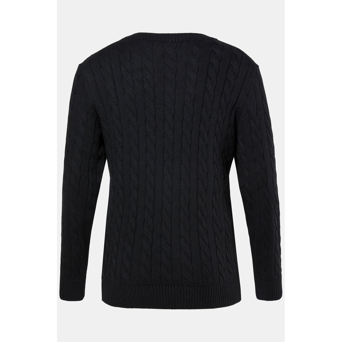 Pull col rond noir, JP1880