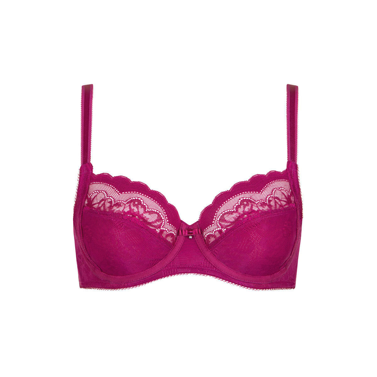 Soutien-gorge armaturé EVELYN F, G magenta, LISCA