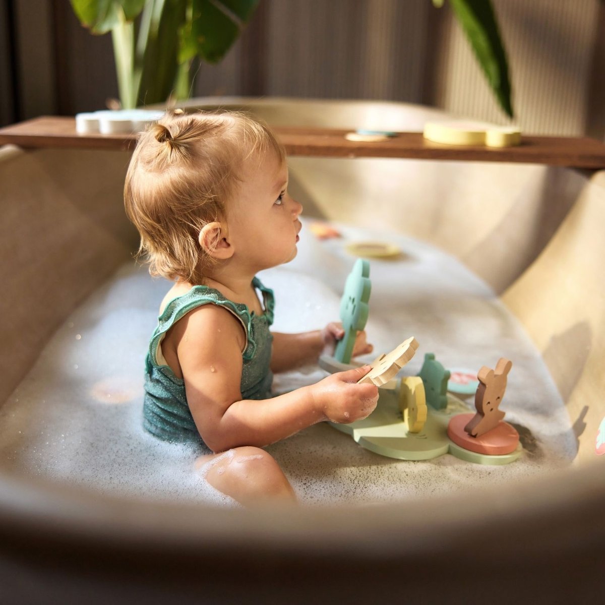 Jouet de bain memory multicolore, JOLLEIN