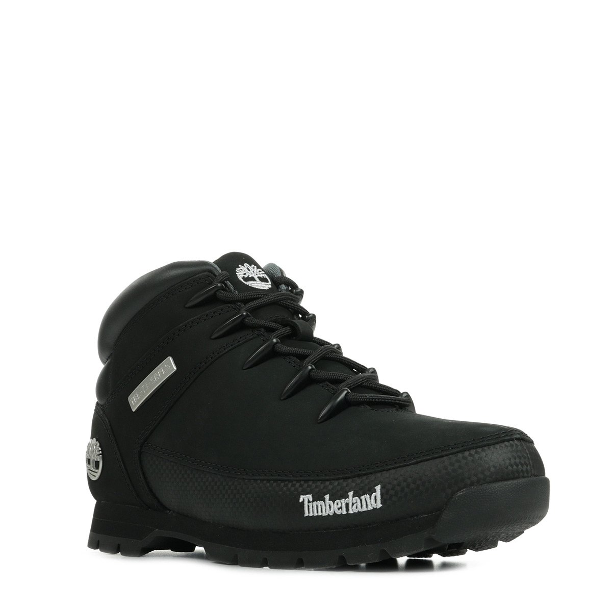 Boots en cuir EURO SPRINT MIDE LACE noir, TIMBERLAND