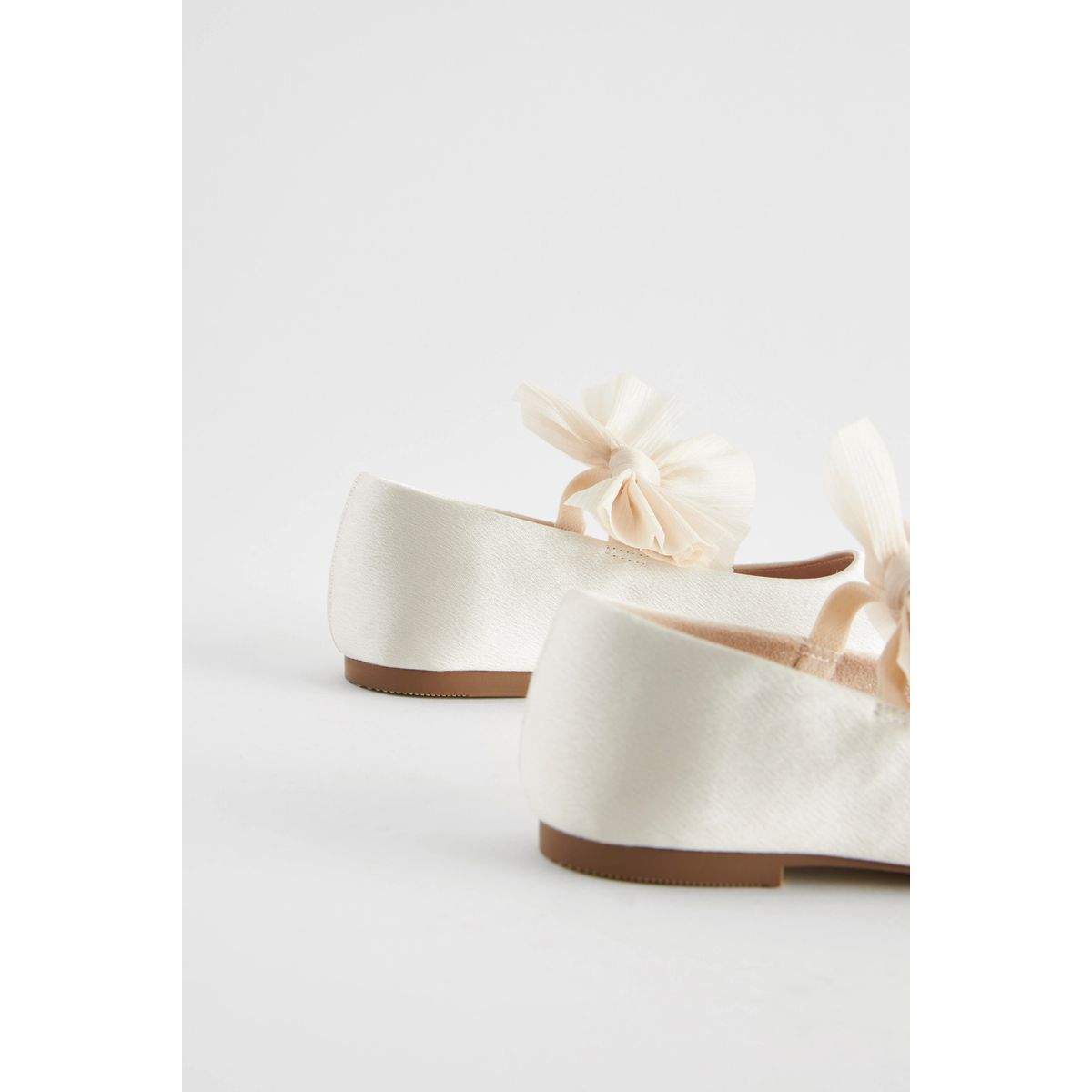 Ballerines de demoiselle d'honneur doré/crème, NEXT