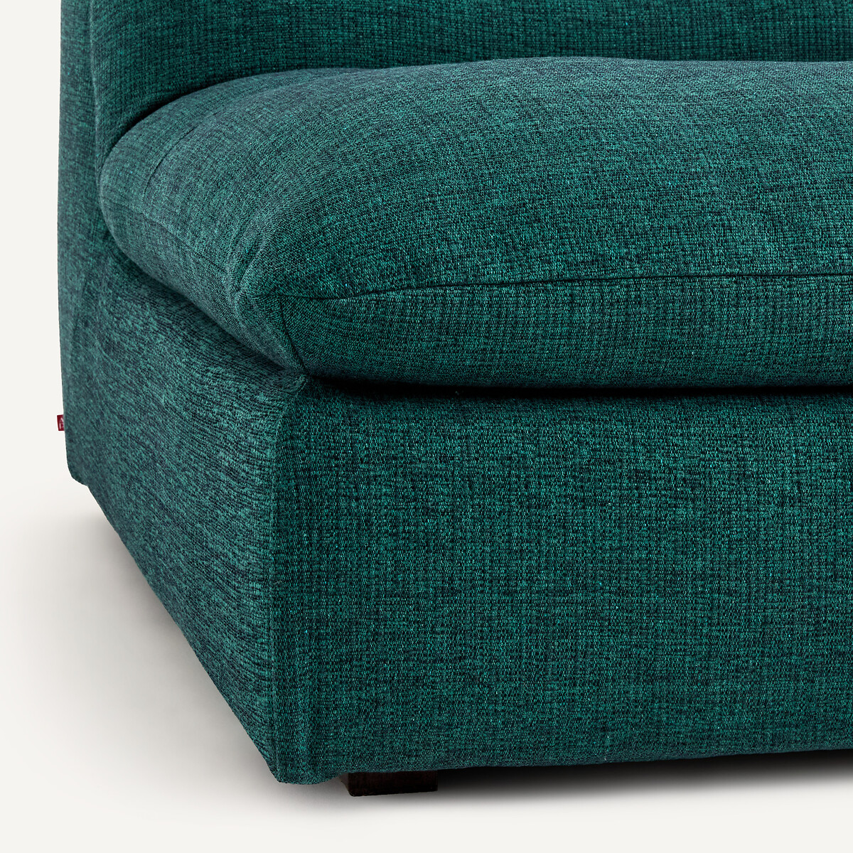 3-Sitzer-Sofa, modular, aus meliertem, Stoff, GIULIANO dunkelgrün, AM.PM
